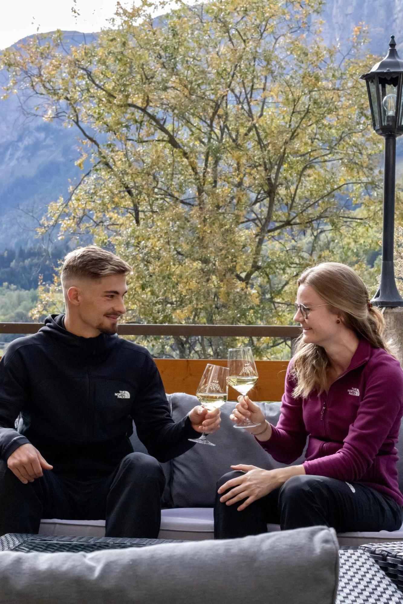 Hotel Alfa Superieur - Leukerbad-Therme Luaran gambar
