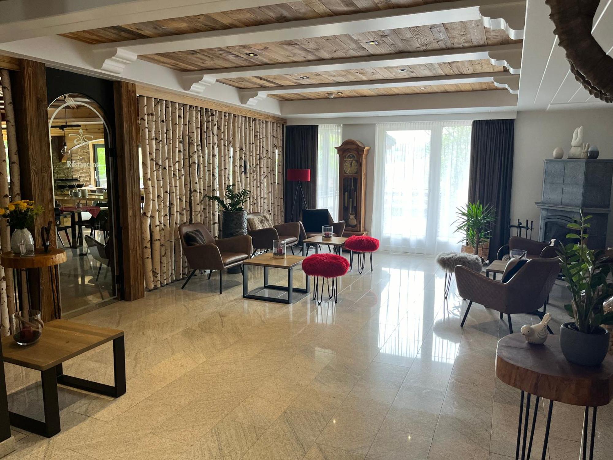 Hotel Alfa Superieur - Leukerbad-Therme Luaran gambar