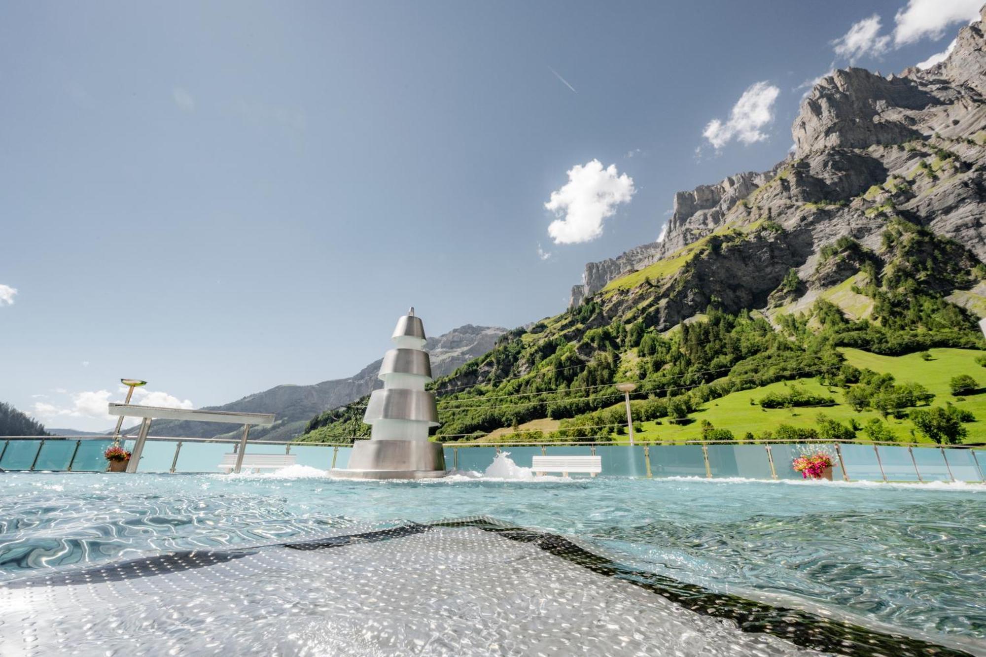 Hotel Alfa Superieur - Leukerbad-Therme Luaran gambar